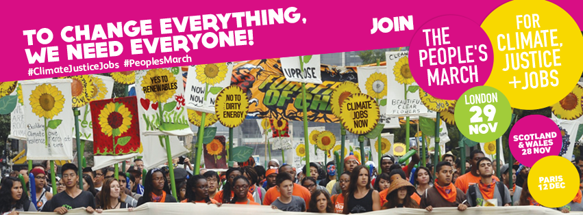 Climate change march