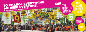 Climate change march